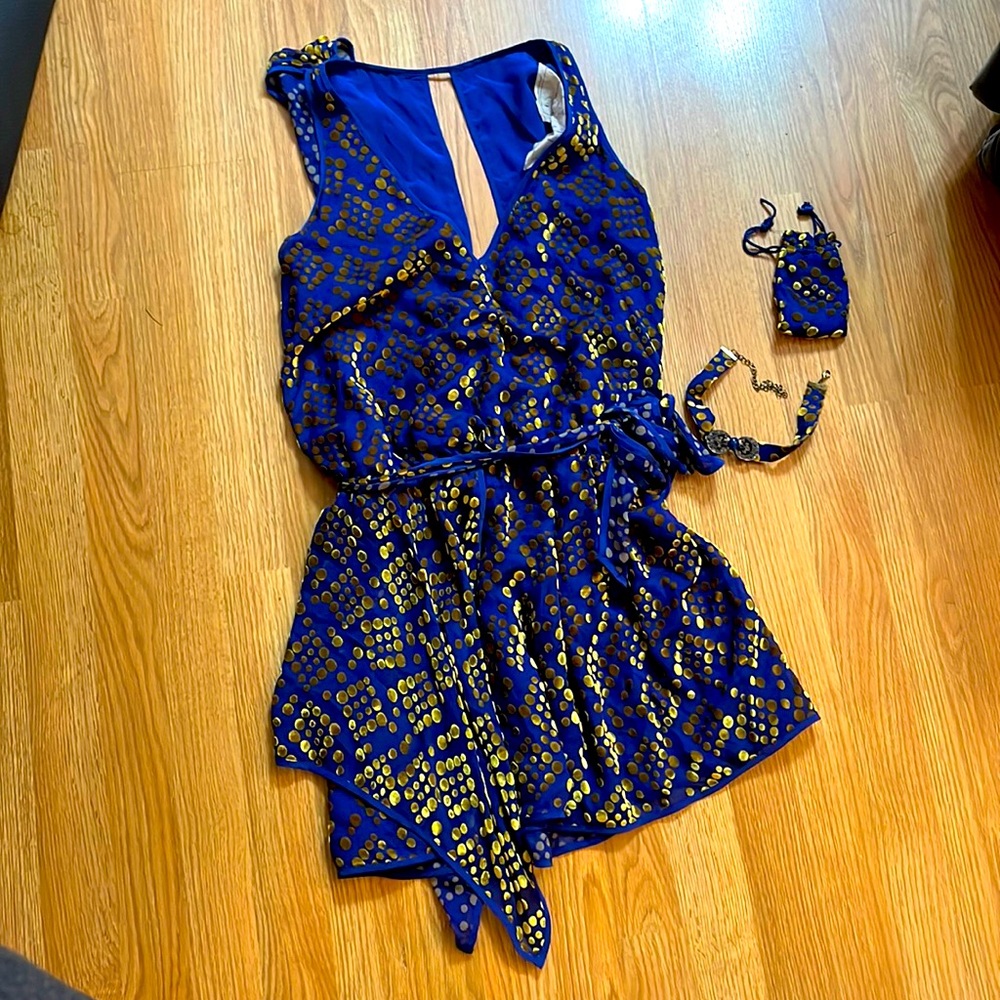 FREE PEOPLE Limited Edition Party Dress with Matching Necklace